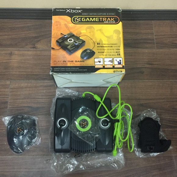 Gametrak Game System For Original XBOX Mad Catz Play in the Game Motion Capture - Picture 1 of 12